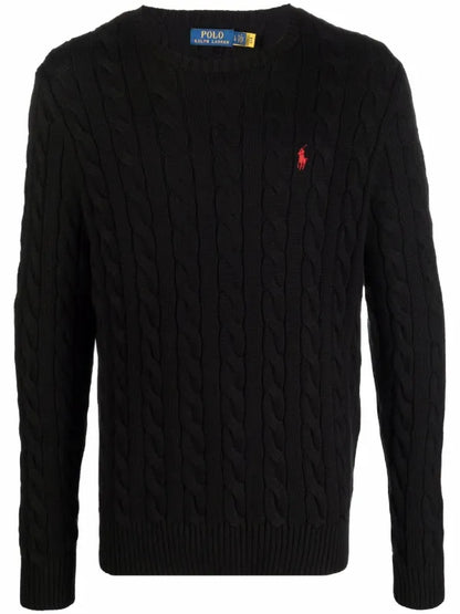 R.L | Twisted Cotton Sweater